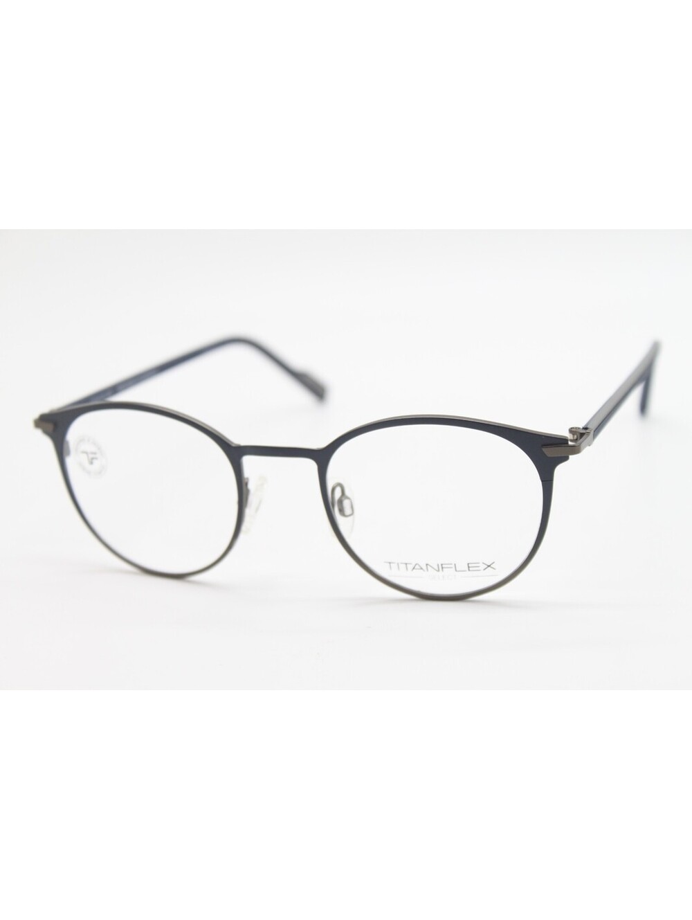 NEW TITANFLEX 827074 70/SLA SLATE GRAY AUTHENTIC EYEGLASSES 48-21
